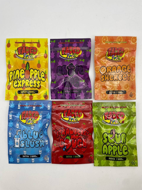 Faded Fruit-Bubblegum Gelato sativa